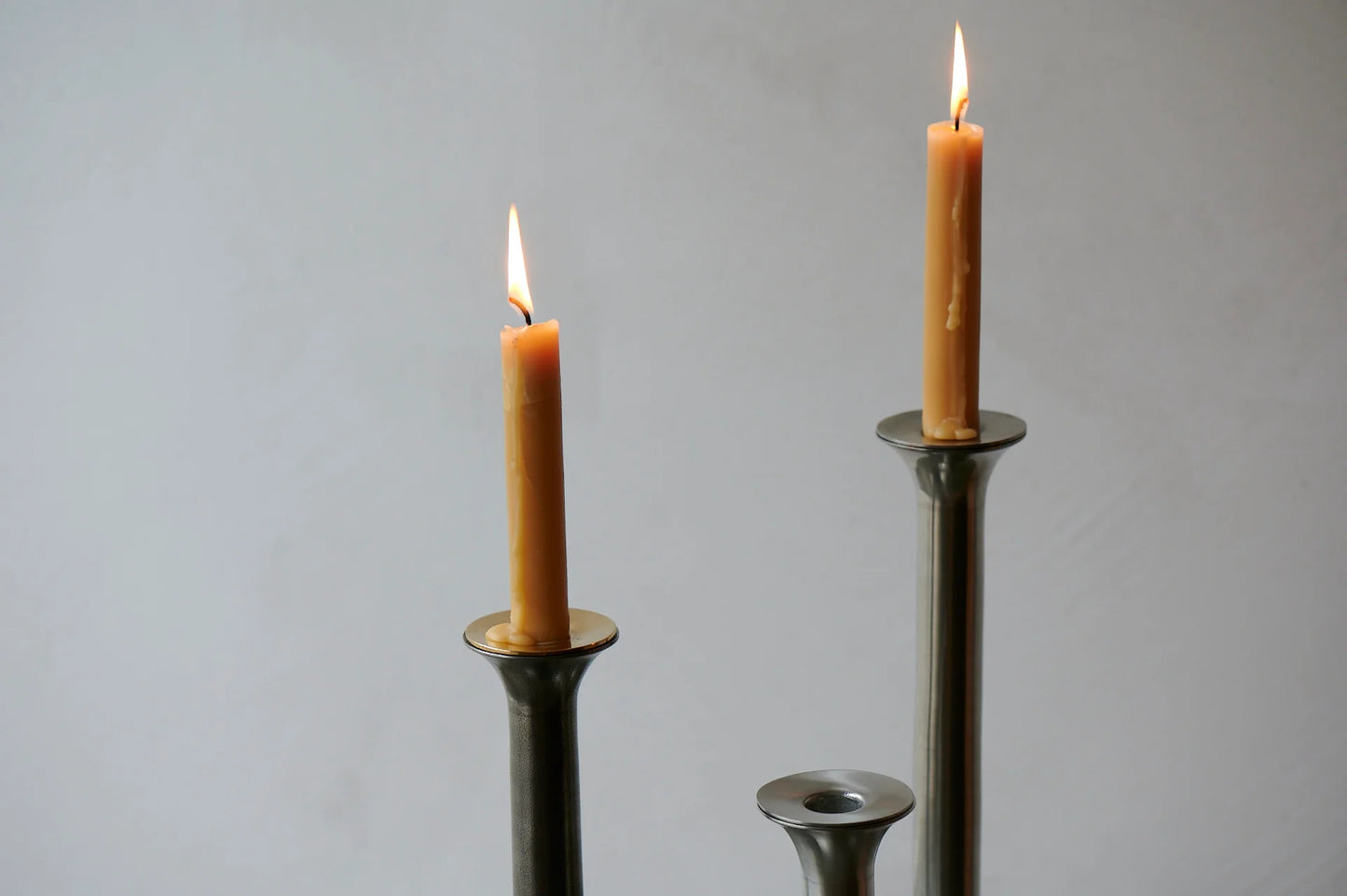 Pewter Candlesticks