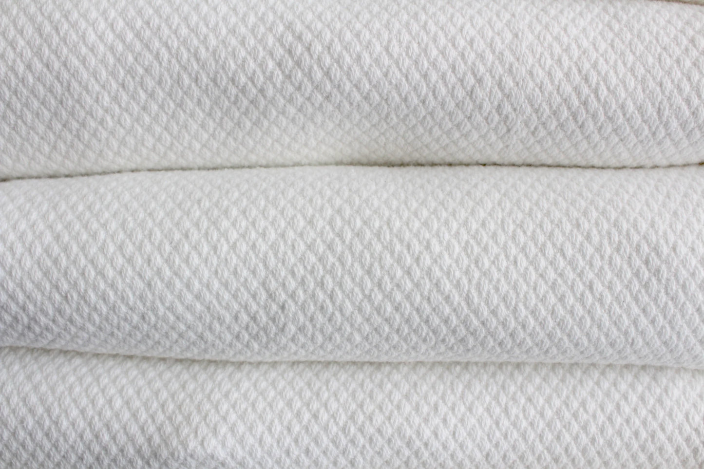 White Handmade Cotton Towels