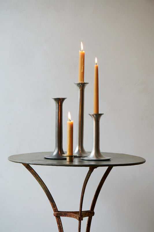 Pewter Candlesticks